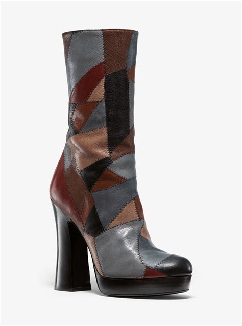 michael kors mens boots|Michael Kors patchwork boots.